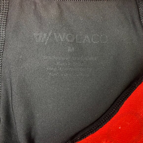 Wolaco Fulton Compression Pants Men's Medium Black Tights Leggings Running Base - Picture 7 of 12